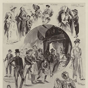 The Charles Dickens Fete at Broadstairs (engraving)