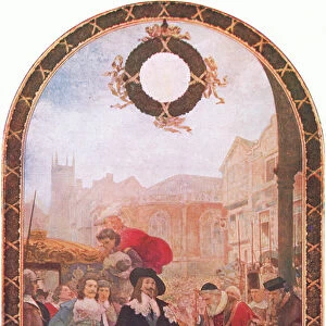 Charles I demanding the five members of the Guildhall 1641-1642