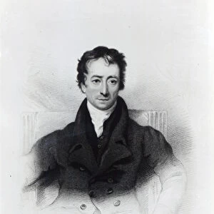Charles Lamb (1775-1834) (engraving) (b / w photo)