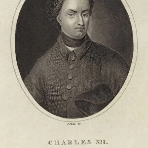 Charles XII of Sweden (engraving)