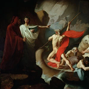 Charon Conveying the Souls of the Dead across the Styx, 1860 (oil on canvas)