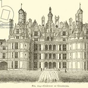 Chateau of Chambord (engraving)