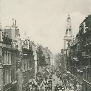 Cheapside looking East, London (photo)
