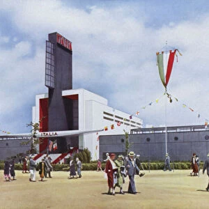 Chicagos 1934 Worlds Fair: The Italian Pavilion (photo)