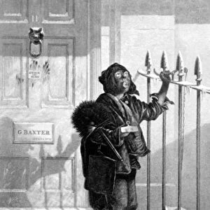 Chimney Sweep on the Morning Call, 1853 (engraving)