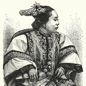 Chinese bride (engraving)