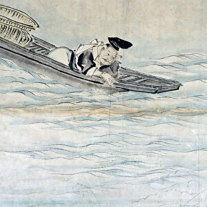 A Chinese sinking. sd. 19th century