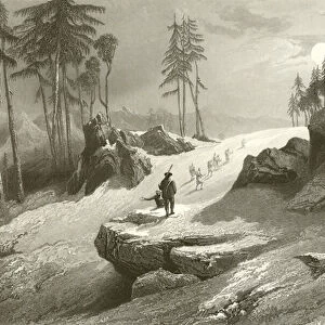 The Choor Mountains (engraving)
