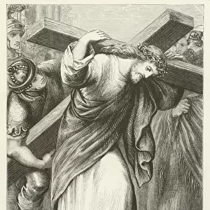 Christ carrying his Cross (engraving)