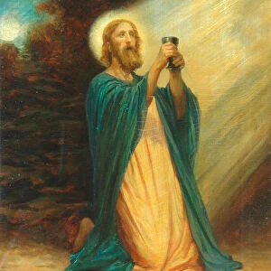 Christ In The Garden Of Gethsemane, 1889 (oil on panel)