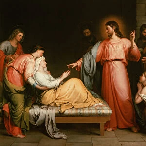 Christ healing the mother of Simon Peter
