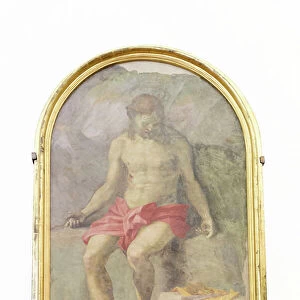 Christ as the man in sorrows, 1525, (fresco)
