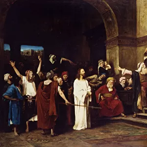 Christ Before Pilate (oil on canvas)