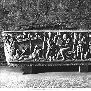 Christian sarcophagus (marble)