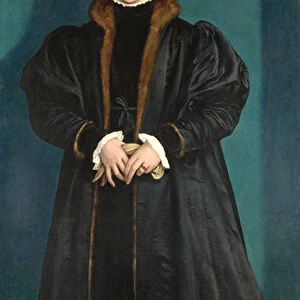 Christina of Denmark (1522-90) Duchess of Milan, probably 1538 (oil on panel)