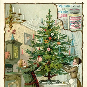 Christmas tree (chromolitho)