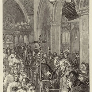 Church Choirs, the New Style (engraving)