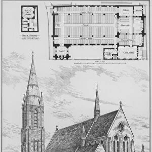 Church of St Barnabas, Tunbridge Wells (engraving)