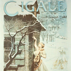 Cigale, ballet by Jules Massenet choreographed by Henri Cain at the Theatre Nationale de l Opera Comique
