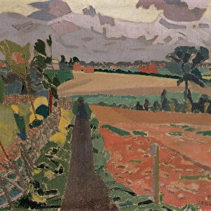 The Cinder Path, 20th century (oil on canvas)