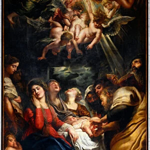 The circumcision Painting of Peter Paul (Pierre-Paul) Rubens