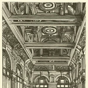 City of London School, The Great Hall (engraving)