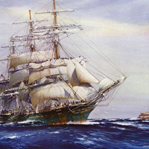 Clipper Ships: Aristides (colour litho)