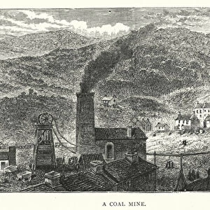 A Coal Mine (engraving)