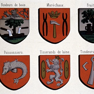 The Coats of Arms of the Ghent Corporations (Sample of the Coats of Arms of the Middle