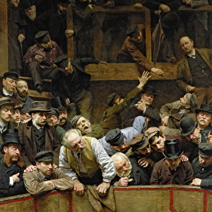 The Cockfight, 1889 (oil on canvas)