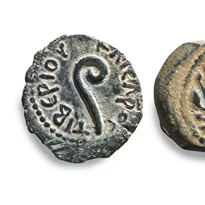 Coins of Pontius Pilate, 30-31 AD (bronze)