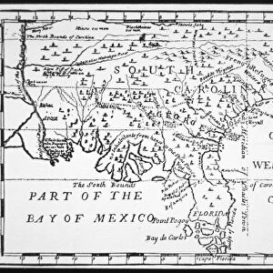 Colony of Georgia, America, 1733 (litho)