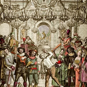 Commedia dell Arte: the royal troupe of the Italian comedy at the Hotel de Burgundy