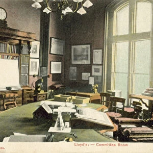 Committee Room, Lloyds of London (colour photo)