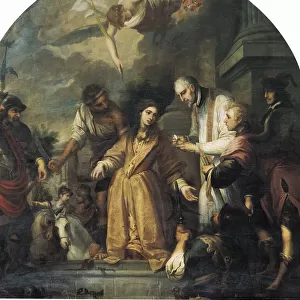 The last communion of Saint Agatha (Ultima Comunion of Santa Agueda), 1670-1695 (oil on canvas)