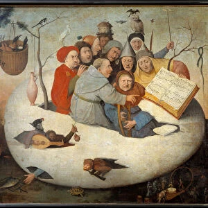 The concert in the egg Satire of alchemy symbolized by the philosophical egg