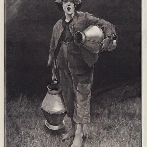 A Cornish Milk-Boy (engraving)
