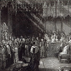 The Coronation of the Queen (engraving)