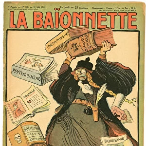 Couverture de "La Baionnette", Satirique en Couleurs
