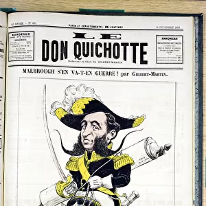 Cover of "Le Don Quixote", number 495, Satirique en Couleurs