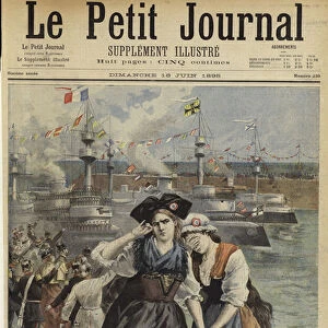 Cover of Le Petit Journal, 16 June 1895 (coloured engraving)