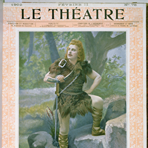 Front cover of the magazine Le Theatre depicting Jean de Reszke (1850-1925