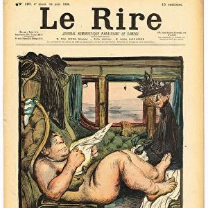Cover of "The Laughter", Satirical in Colors, 1898_8_13: And then