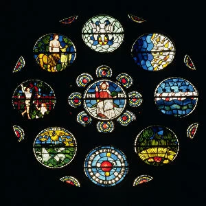 The Creation Window, designed by Philip Webb, William Morris and Edward Burne-Jones