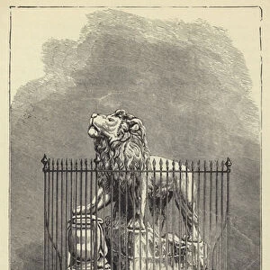 Cribbs Monument in Woolwich Churchyard (engraving)