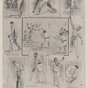 The Cricketing Season of 1901 (engraving)