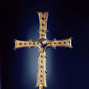 Cross of Cong, County Mayo, Viking Age (bronze, gold filigree, niello & glass)