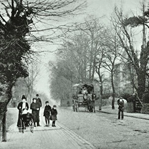 Crouch End Hill, Crouch End, 1894 (b / w photo)