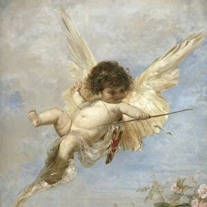 Cupid, 1878 (oil on canvas)