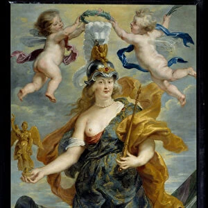 Cycle des Medicis: "Portrait en pied de Marie de Medicis en Bellona